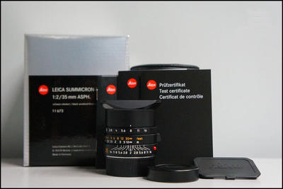 徕卡 Leica M 35/2 ASPH 黑色 新款 11673 新品 带包装（联保2年，非水）