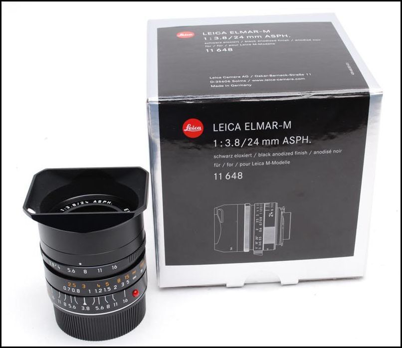徕卡 Leica M 24/3.8 ASPH 6-BIT 新品 带包装（联保2年，非水）