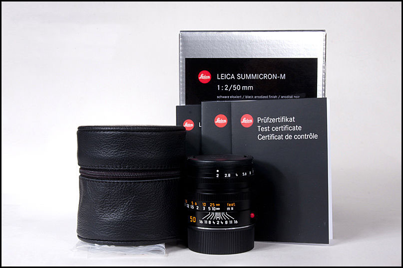 徕卡 Leica M 50/2 6-BIT 最新款 黑色 新品 带包装（联保2年，非水）