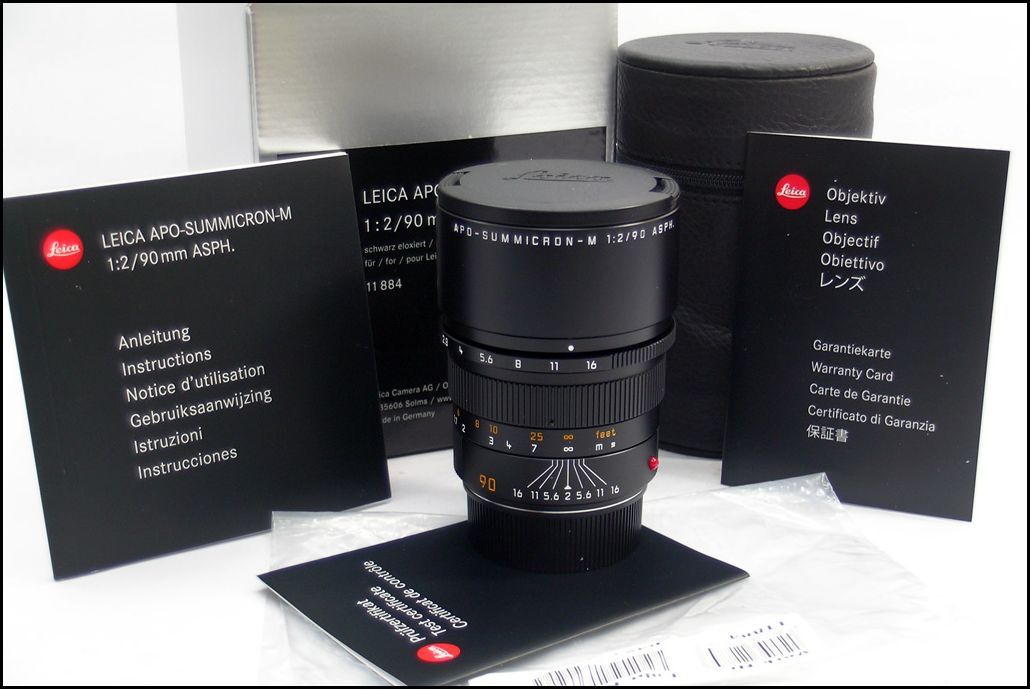 徕卡 Leica M 90/2 APO ASPH 6-BIT 新品 带包装（联保2年，非水）