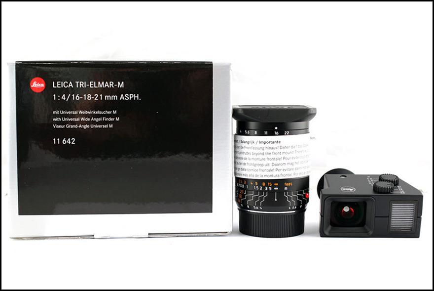 徕卡 Leica M 16-18-21/4 ASPH 带取景器 带包装 新品（联保2年，非水）