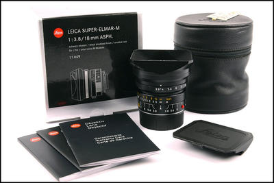 徕卡 Leica M 18/3.8 ASPH 6-BIT 新品 （联保2年，非水）