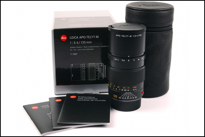 徕卡 Leica M 135/3.4 APO 6-BIT 新品 带包装（联保2年，非水）