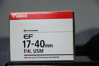 好成色佳能 EF 17-40 mm f/4L USM镜头