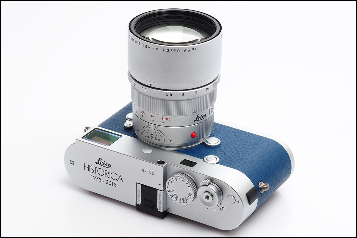 徕卡Leica Monochrom + 90/2双A Historica纪念套 7/40