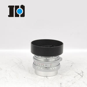 Voigtlander福伦达50mmf/2.5相机镜头银色带遮光罩98新徕卡M口