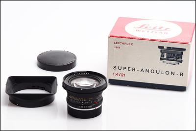 徕卡 Leica R 21/4 SUPER-ANGULON-R 德产 好成色 带包装 色彩之王！