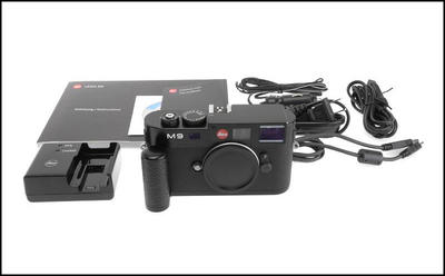 （全新无隐患CCD）徕卡 Leica M9 黑漆 快门12000次 带手柄