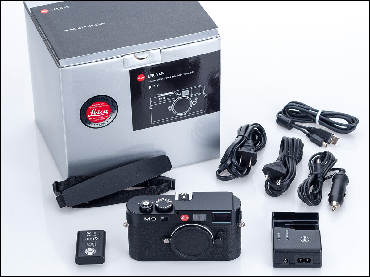 （全新无隐患CCD）徕卡 Leica M9 黑漆 带包装（快门仅200多次）