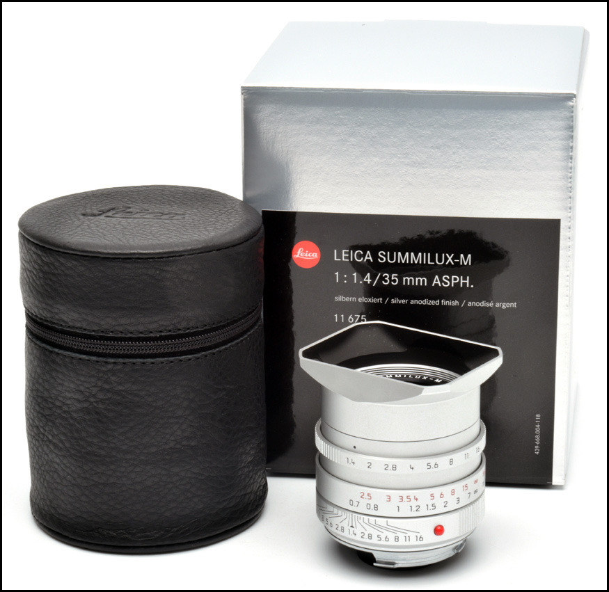 徕卡 Leica M 35/1.4 ASPH FLE 6-BIT 银色 广角镜头 带包装