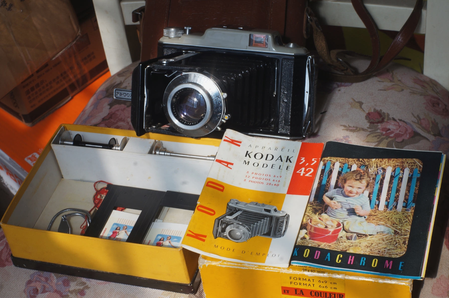 柯达Kodak 3.5 6x9 相机 Angenieux 100 3.5镜头