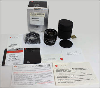 徕卡 Leica R 24/2.8 ELMARIT-R ROM 德产 带银盒包装 新品未使用品