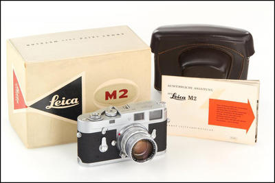 徕卡 Leica M2 ＋ M 50/2 Rigid 全套好成色 机身带包装 皮套