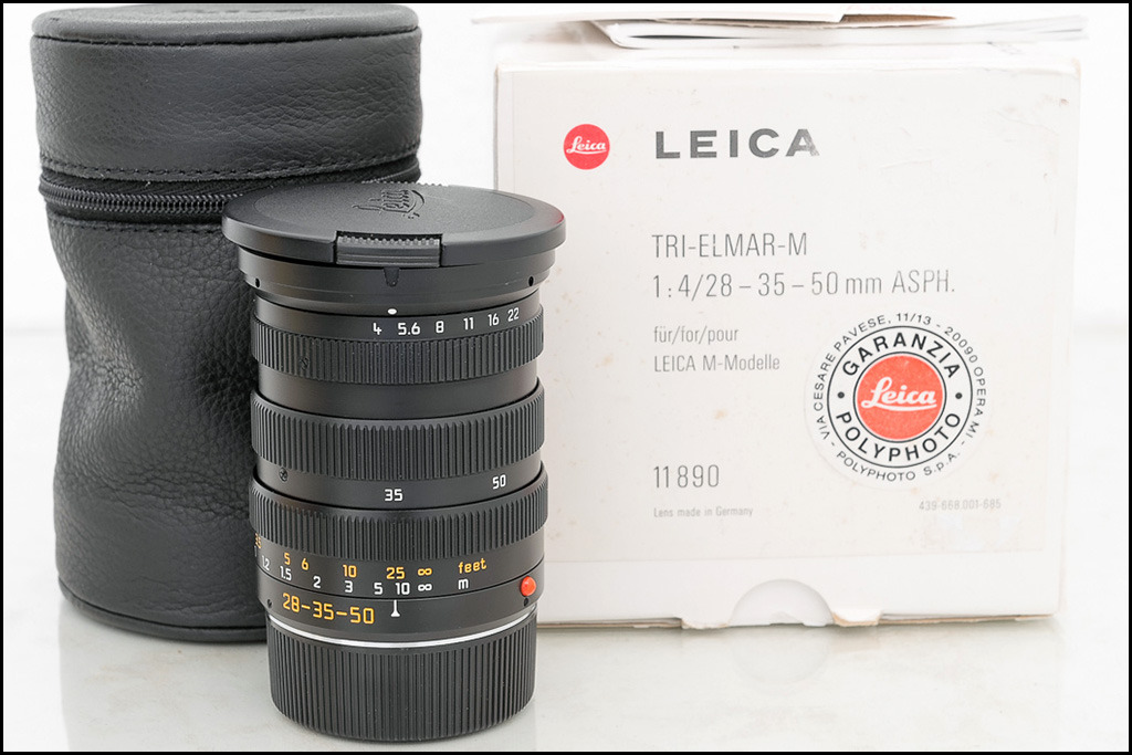徕卡 Leica M 28-35-50/4 ASPH E55 三焦头 带包装