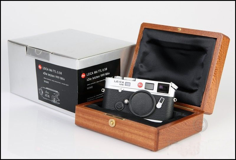 徕卡 Leica M6 TTL 0.58 银色 大盘 最后999台纪念机 带包装