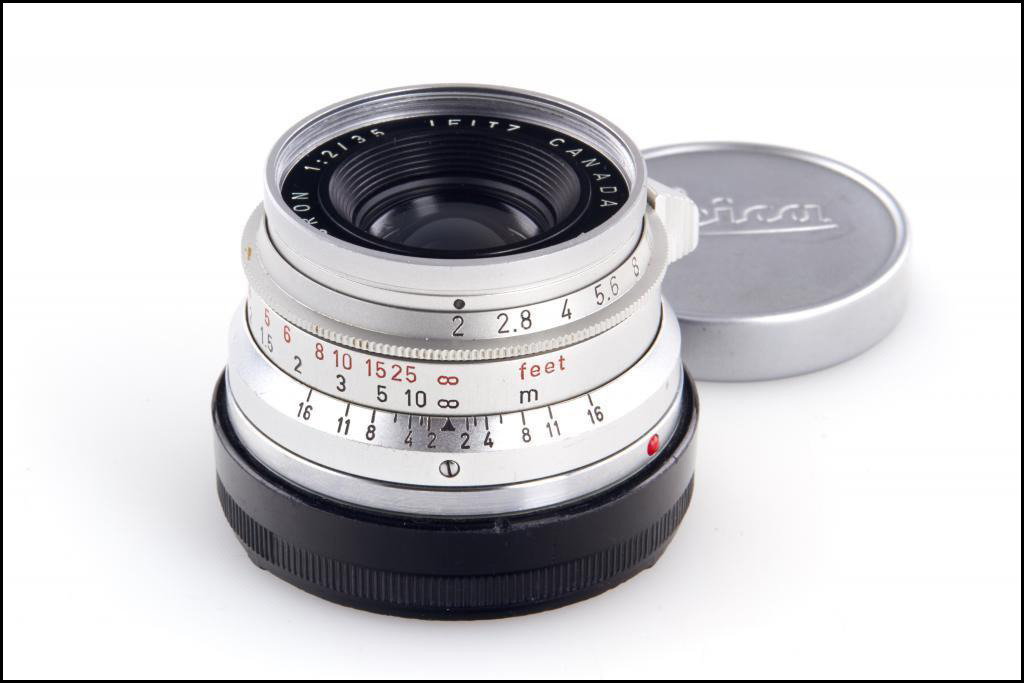 徕卡 Leica M 35/2 SUMMICRON 加产8枚玉 成色不错