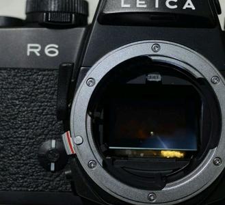 Leica R6徕卡莱卡，全金属机械相机，自带测光！