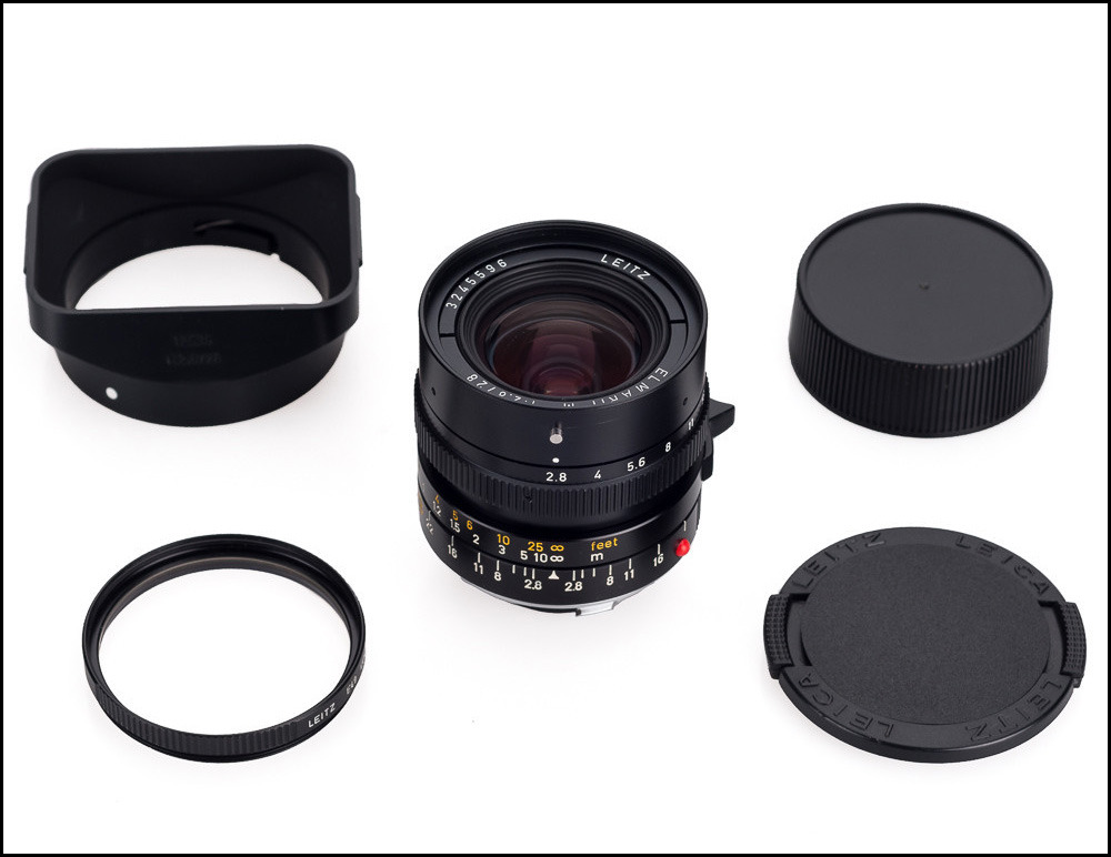 徕卡 Leica M 28/2.8 ELMARIT-M E49 三代 加产 直板 带UV