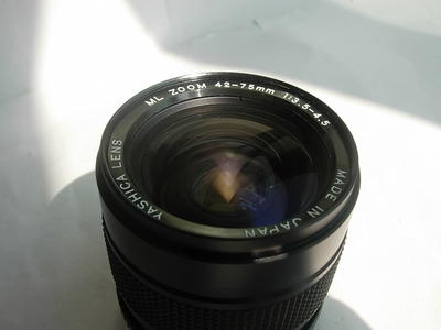 很新亚西卡ML42--75mm镜头，蔡司卡口，可转接各种数码相机使用