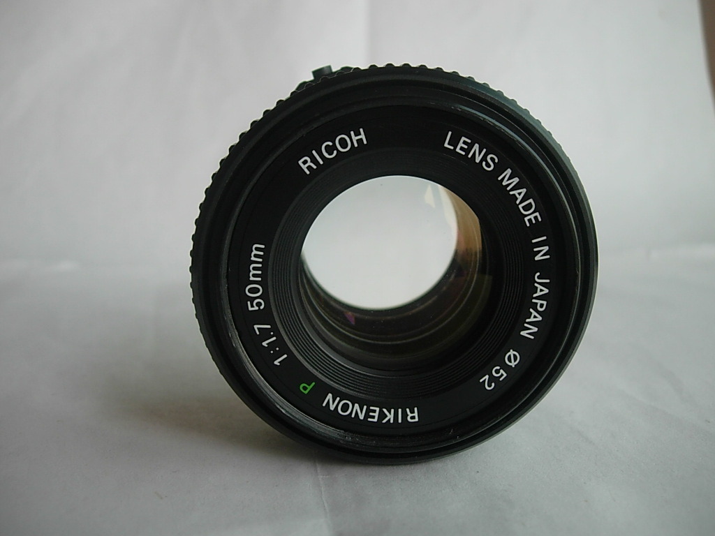 较新理光50mmf1.7镜头，PK卡口，可转接各种数码相机