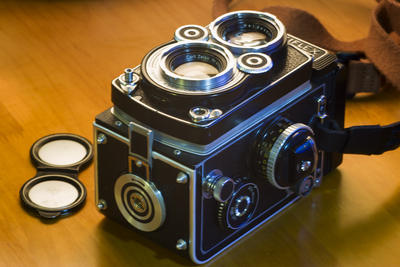 禄莱3.5F 经典120双反相机