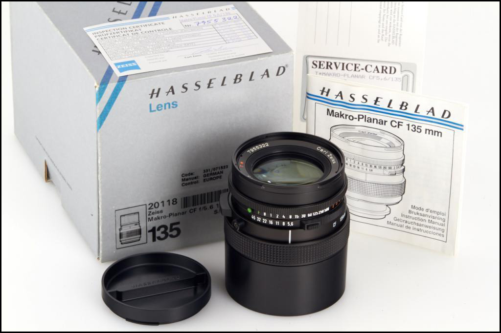 哈苏 Hasselblad 135/5.6 CF 微距镜头 新品 展示品 带包装