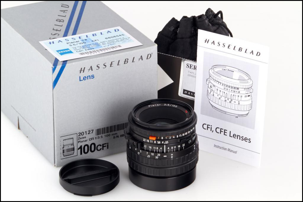 哈苏 Hasselblad 100/3.5 CFi Planar T* 镜头 新品 展示品 带包装