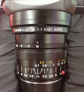 Leica Summilux-M 21 mm f/1.4 ASPH  全包装 充新成色  带取景器 