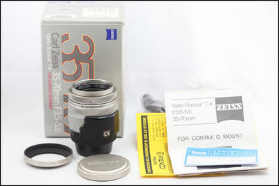 康泰时 Contax G 35-70/3.5-5.6 T* 镜头 带包装 光罩
