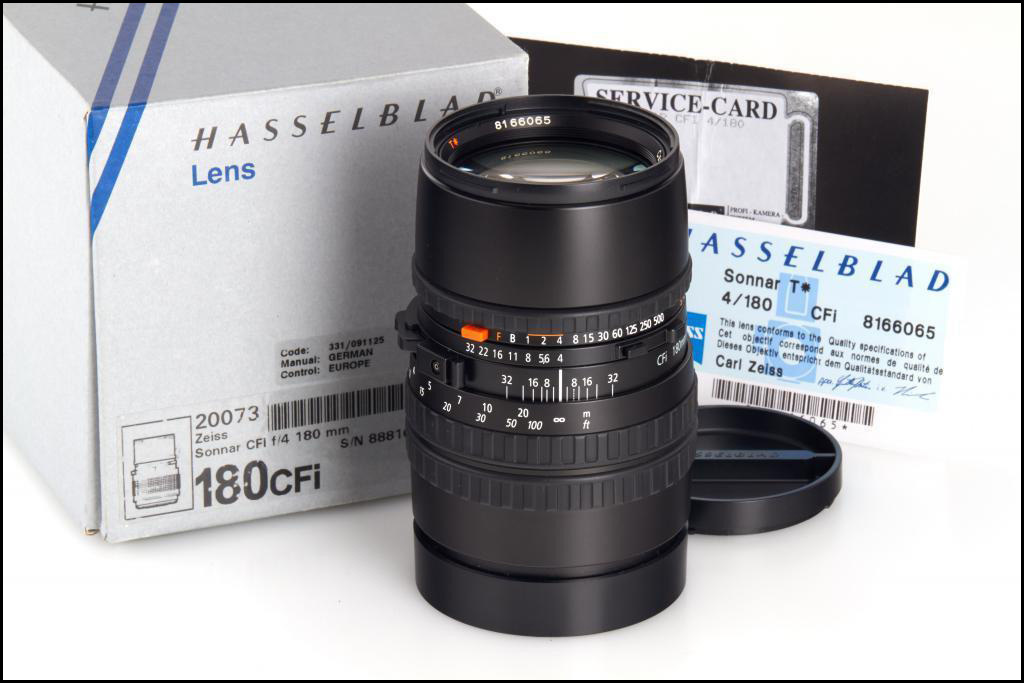 哈苏 Hasselblad 180/4 CFi 长焦镜头 新品 展品 带包装 