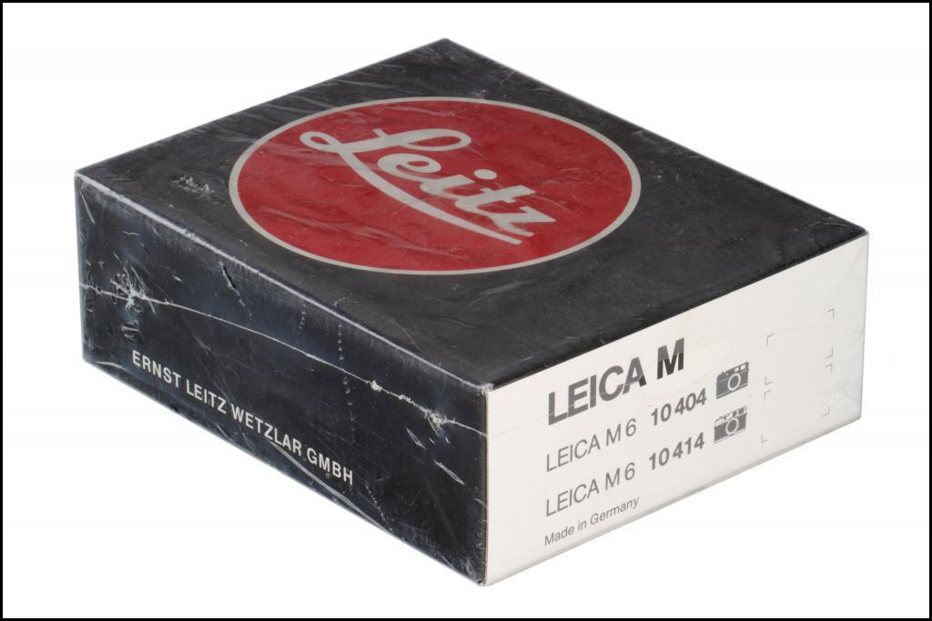 徕卡 Leica M6 0.72 小盘 黑色 全新带包装 未拆封