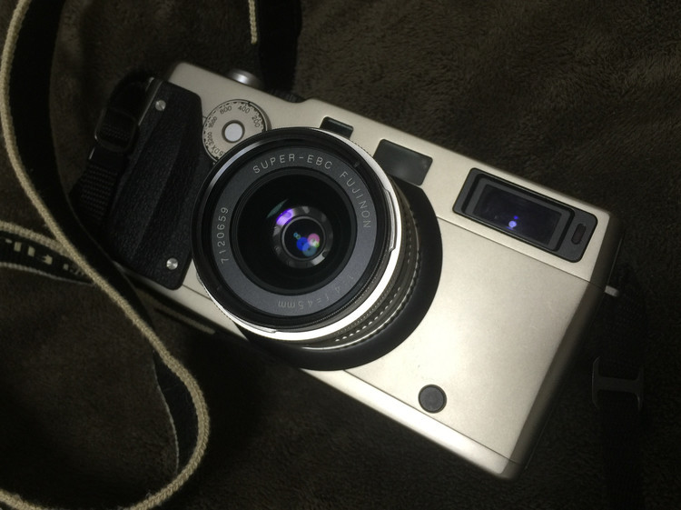富士TX-1 XPAN套机 宽幅胶片神器 带45mm镜头 附件齐全