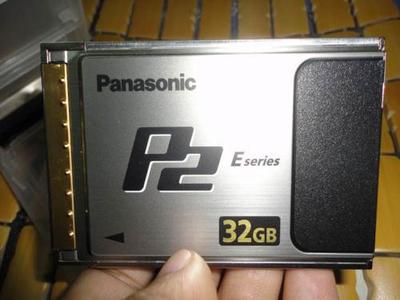 全新正品Panasonic 32G P2卡