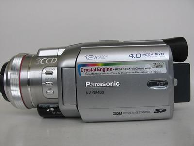 松下 NV-GS400磁带数码摄像机 PAL试制
