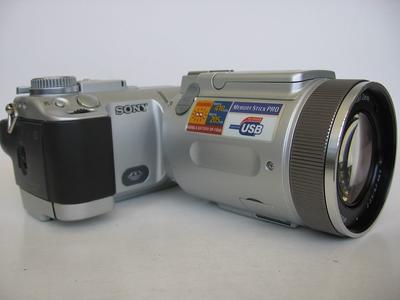 极品成色 索尼 DSC-F717 数码相机 专业大炮 7倍长焦/红外夜视