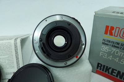 崭新理光35-70F3.5-4.5PK口（与宾得通用）手动变焦镜头