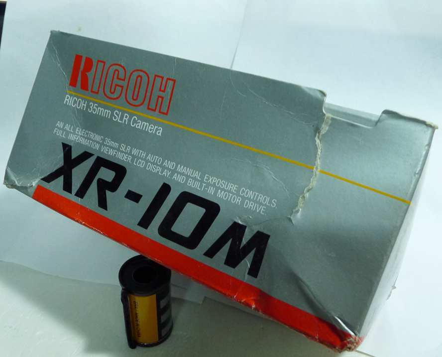 库存崭新未用理光XR-10M（PK口，带多次曝光）135胶片机身