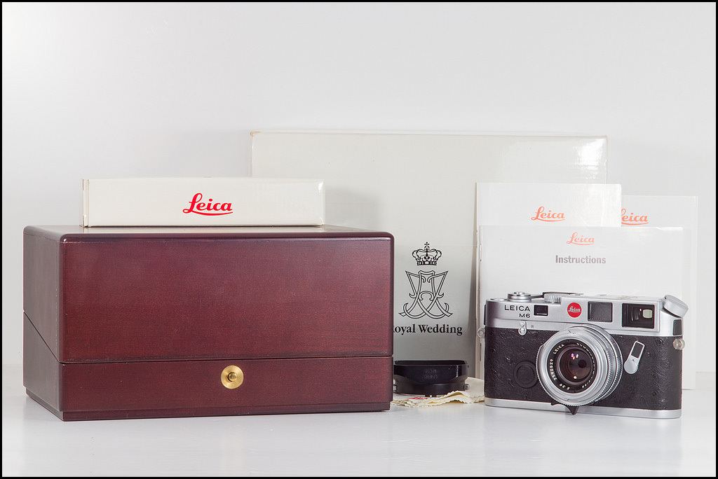 徕卡 Leica M6 + 35/2 (7枚玉) Royal Wedding 皇家婚礼纪念机