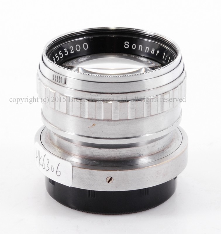 【珍品】Carl Zeiss/蔡司 jena sonnar 50/1.5 LTM Leica L39螺口