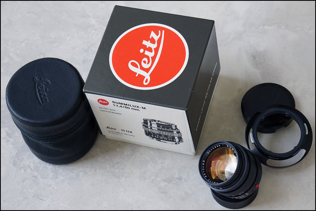 徕卡 Leica M 50/1.4 SUMMILUX E43 德产 带包装