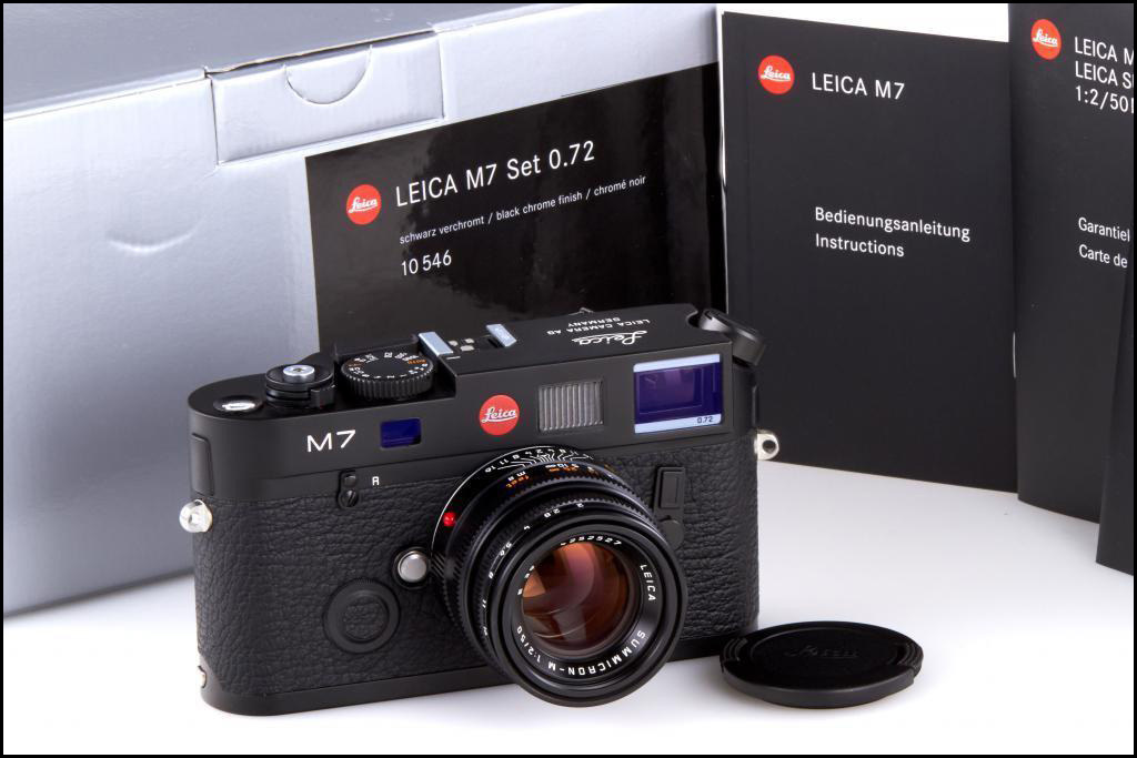 徕卡 Leica M7 + 50/2 6-BIT 套机 （42开头）新品 展示品 带包装