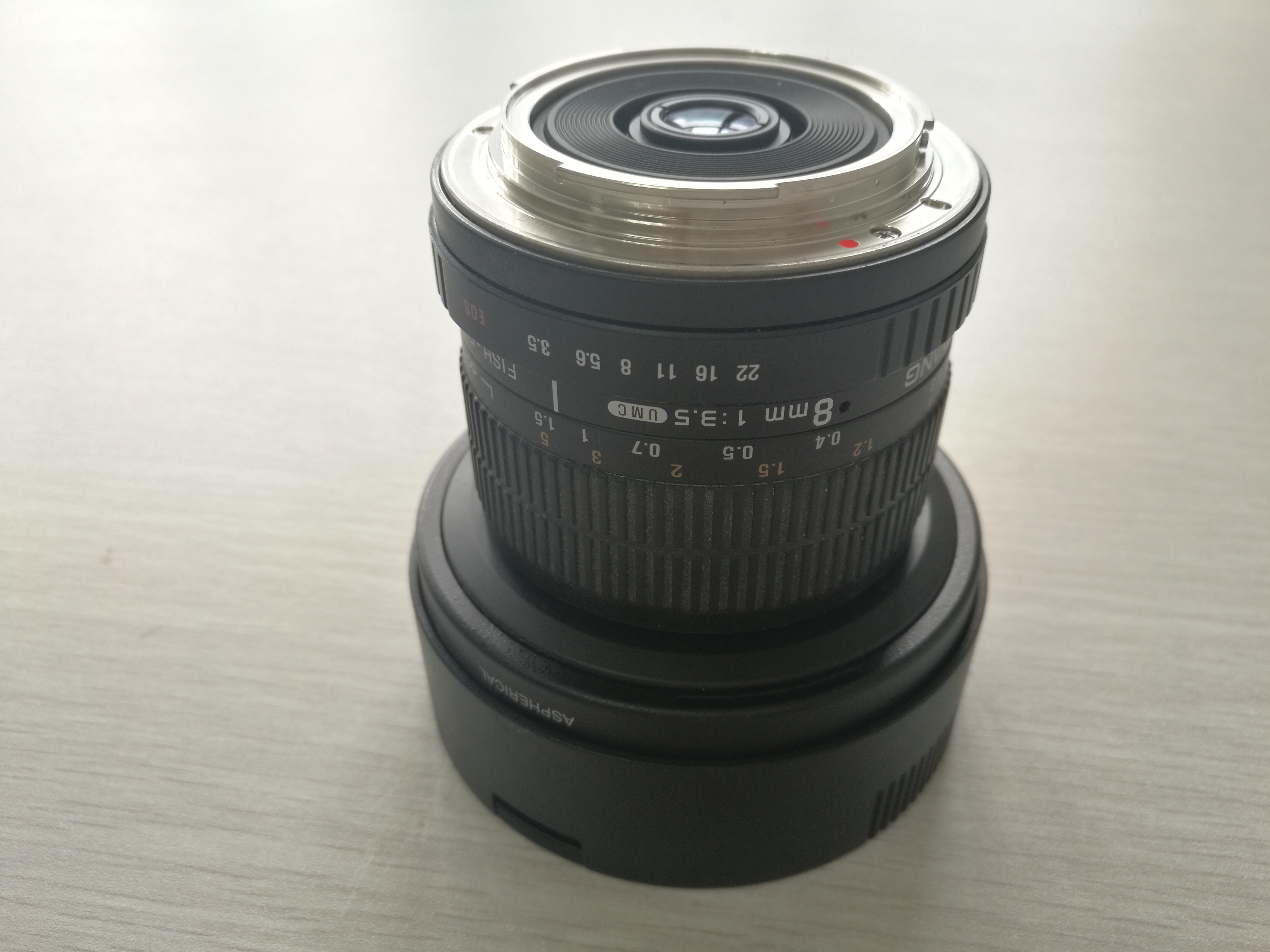  Sanyang fisheye lens sold