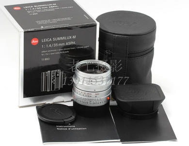 徕卡 Leica Summulix-M35/1.4 ASPH 银色 6bit 包装齐 L00796