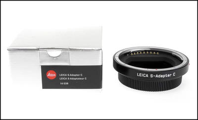 徕卡 Leica S-Adapter C 16038 康泰时Contax 645转接环 带包装