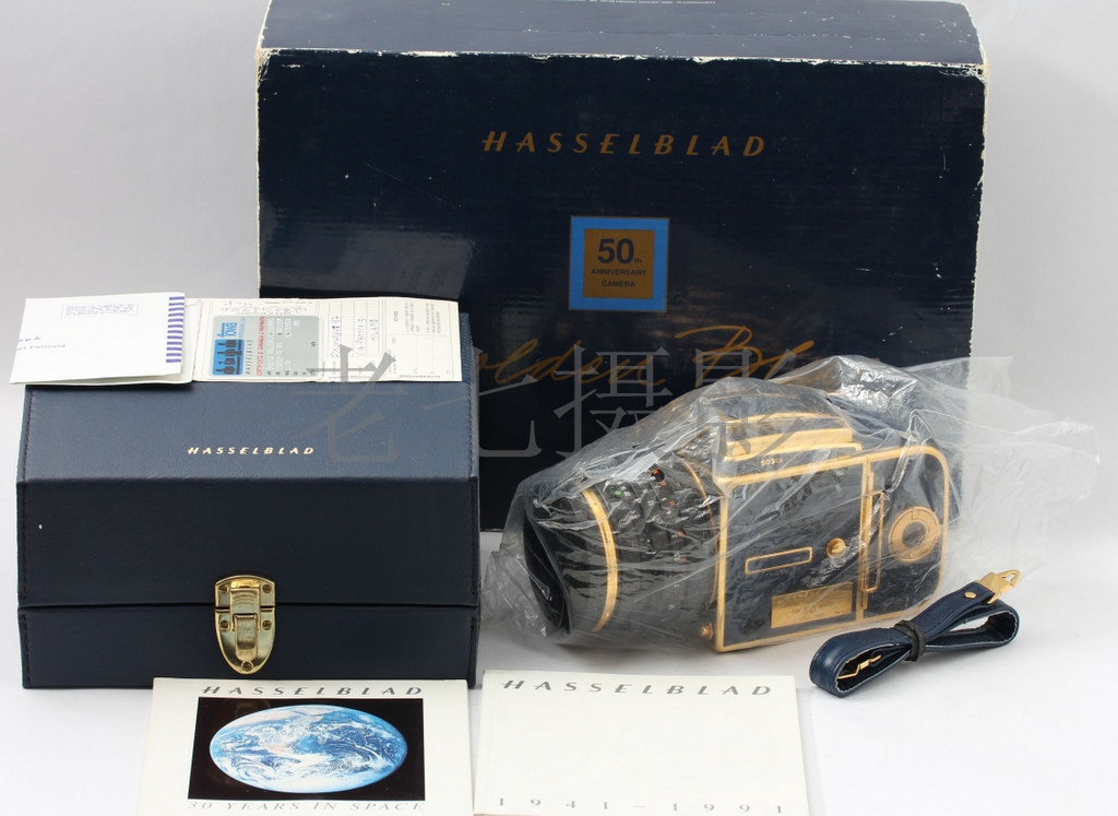 哈苏 Hasselblad 503CX蓝皮金机 Golden Blue 50周年纪念 L00789