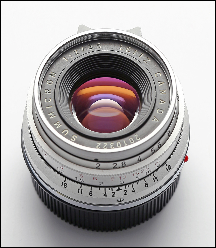 徕卡 Leica M 35/2 SUMMICRON 加产8枚玉 成色不错