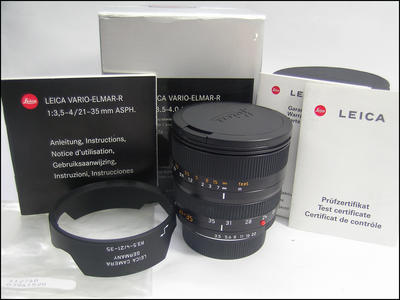  徕卡 Leica R 21-35/3.5-4.0 ASPH ROM 带银盒包装 新品收藏品
