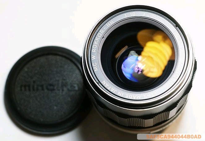  Minolta Wide Angle Shentou 35/1.8 Good quality has changed Nikon's mouth
