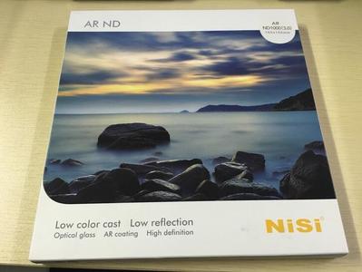 nisi耐司 方片滤镜150系列 150*150 nd8-nd3200均有货 插片减光镜