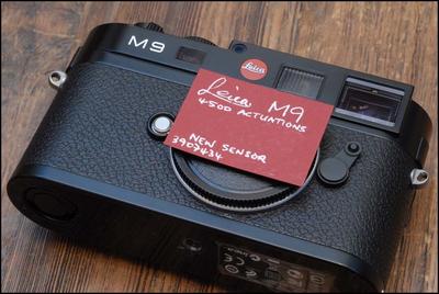 （全新无隐患CCD）徕卡 Leica M9 黑漆 带包装（快门3400次） 